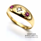 Ruby & Diamond Gypsy Ring