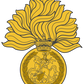Antique Royal Fusilier Gold Cufflinks