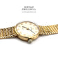 Vintage Gold Omega Watch with Original Gold Bracelet and Box