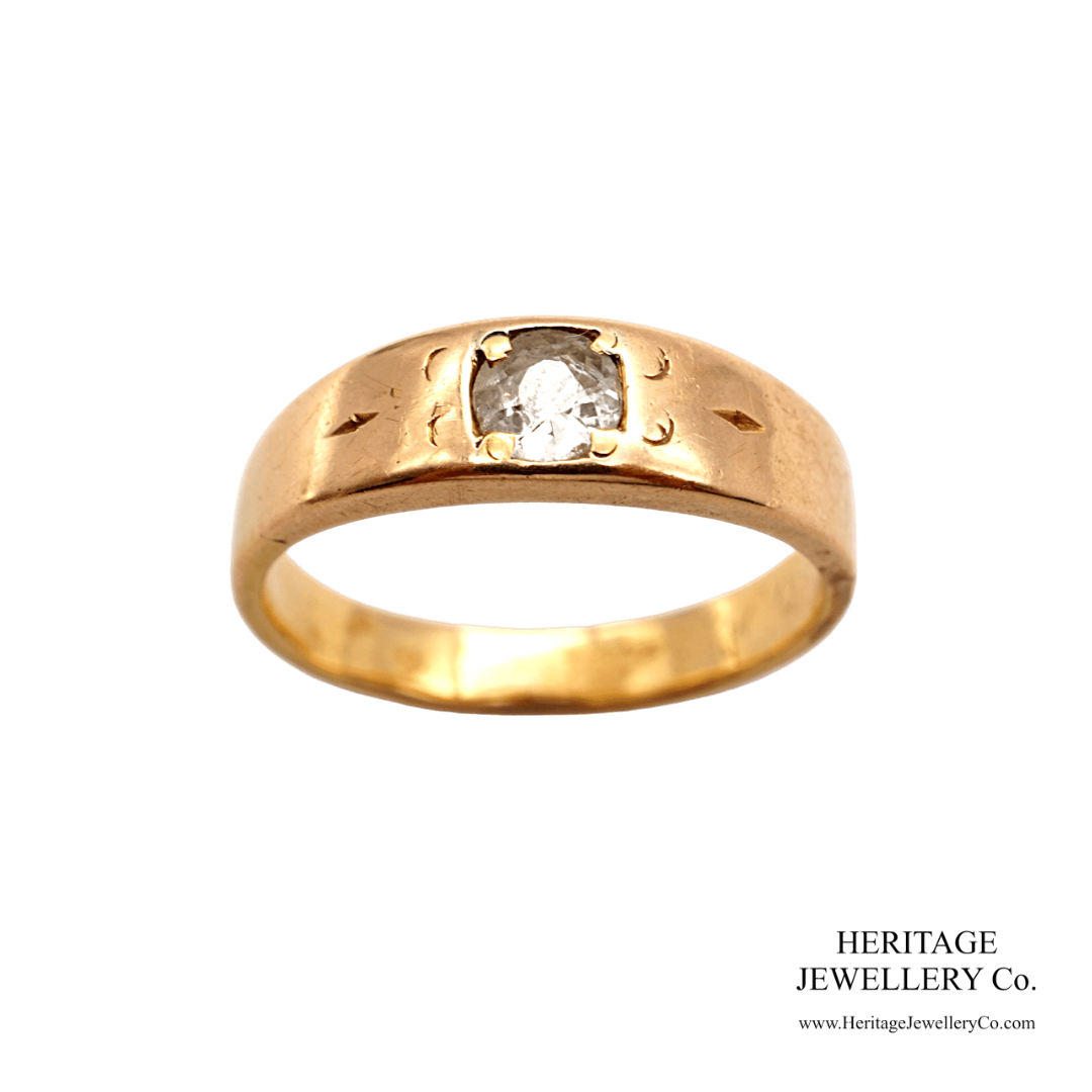 Antique Diamond Gypsy Ring (0.25ct)