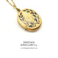 Antique Gold and Enamel Mourning Locket