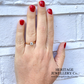 Old Mine Cut Diamond Ring