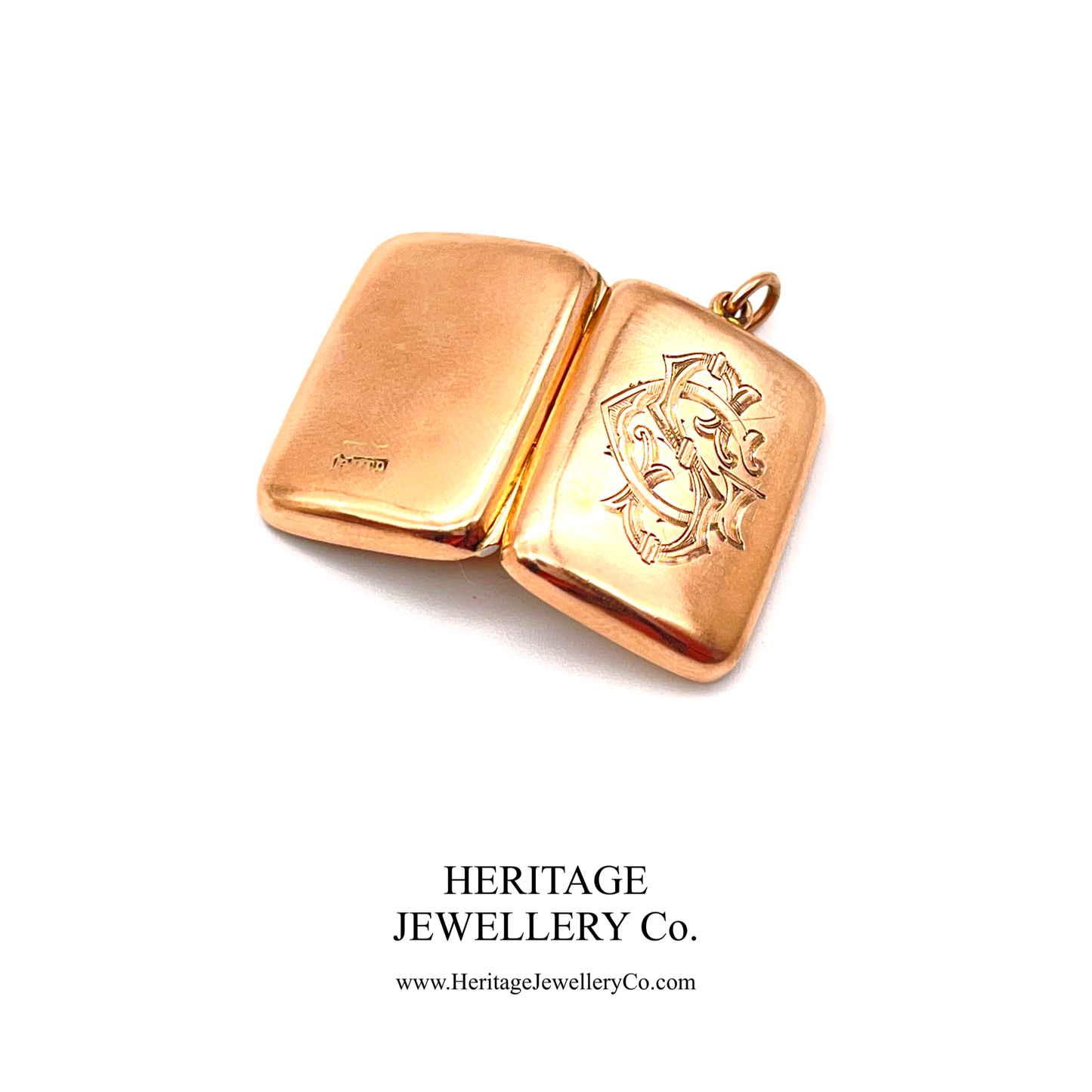 Antique Victorian Rose Gold Locket (9ct gold)