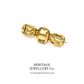 Antique Gold and 3-stone Citrine Brooch