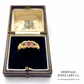 Edwardian Ruby Sapphire and Dia Gypsy Ring