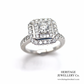 Platinum Diamond Cluster Ring (1.40ct)