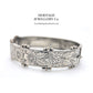 Antique Victorian Silver Bangle Bracelet (c. 1880) by Robert James Dick
