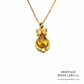 Citrine Pendant and Chain (9ct gold)