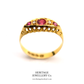 Antique Ruby and Diamond Ring (c.1912)