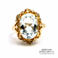Vintage Aquamarine Dress Ring