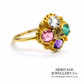 RESERVED - Antique Gold Sentimental Ring